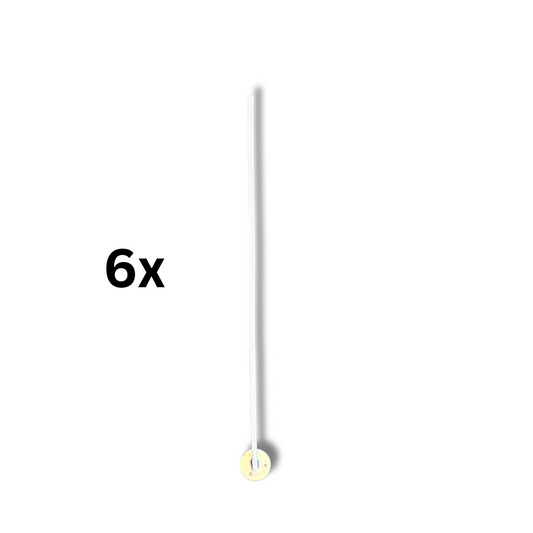 6 x Dochte 20 cm